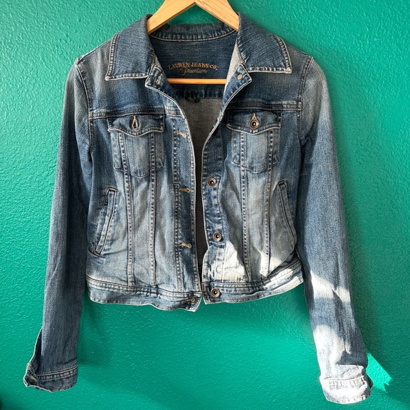 Lauren Jean Co. premium. Size small women’s Jean jacket. Great condition. - Picture 1 of 8